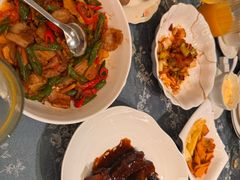 茶干农家小炒肉-扬州香格里拉·香宫中餐厅