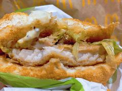 板烧鸡腿堡-麦当劳(磨子桥店)