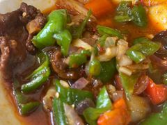 -歹歹的加个面过油肉拌面