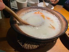 窝蛋牛肉粥-南拳十三姨·潮汕砂锅粥(世纪金源店)