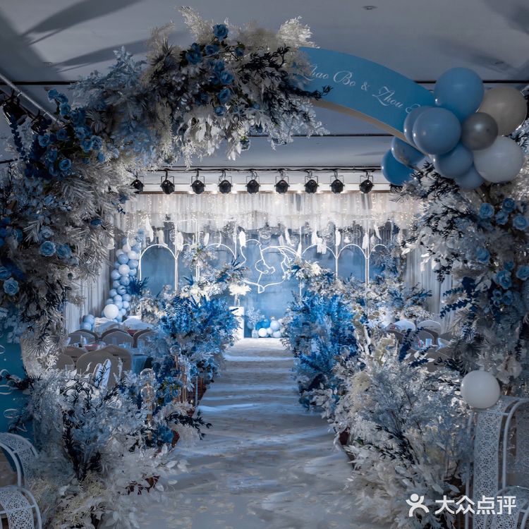 蓝色梦幻婚礼，是你心目中婚礼的样子嘛？