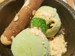 石烧抹茶冰淇淋-烧肉达人•炭火烧肉(新天地店)