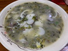 雪菜笋丝鲜牛肉年糕-何永光123鲜牛肉馆(1号店)
