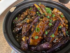 鱼香茄子煲-罗阳人家私房菜(罗阳路店)