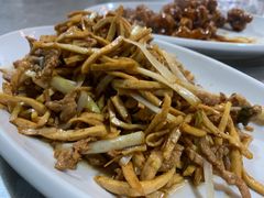 香干肉丝-水根饭店