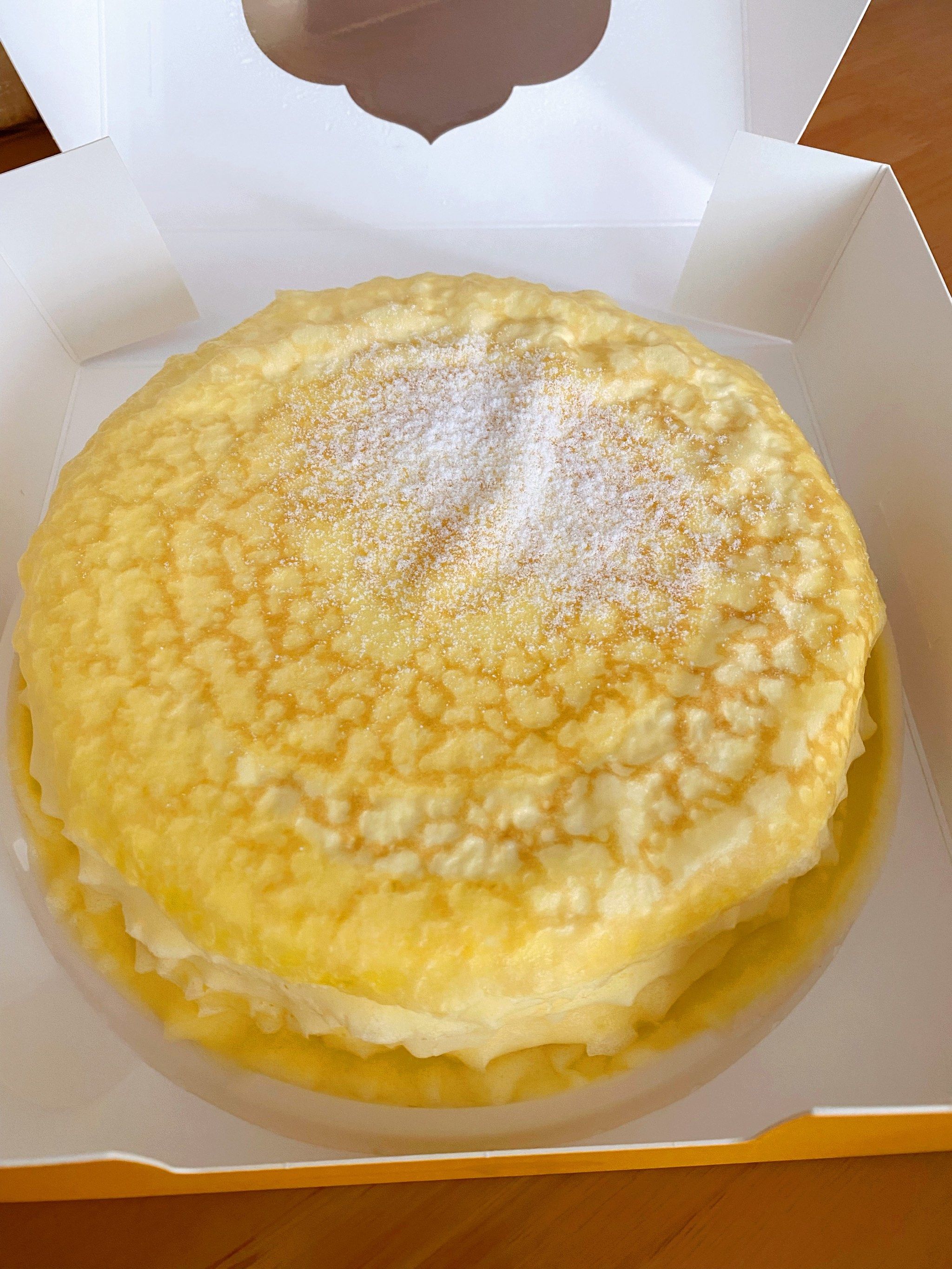 山姆榴莲千层蛋糕