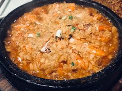 石板蒜蓉虾-小菜园新徽菜(芜湖万达店)