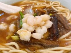虾爆鳝面-奎元馆.百年奎元.非遗传承(西湖边的解放路店)