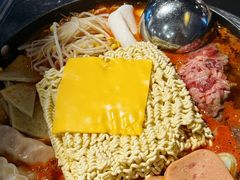 部队火锅加芝士-HOTISLAND海鸡岛·韩国料理(江南西店)