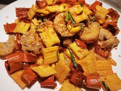 锅巴爆大虾-掌柜的店·河南菜(日月光店)