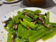 鸡枞菌炒莴苣-郑庄脂渣海鲜楼(九水路店)