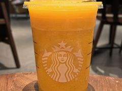 芒果西番连果茶星冰乐-星巴克(宝山万达店)