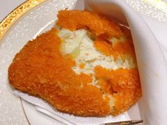 焗蟹盖-唐阁(香港朗廷酒店)