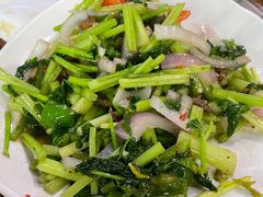 毛芹炒肉-老字号大盘鸡·丸子汤·抓饭