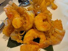 富贵香酥虾-青岛富力艾美酒店-乐美中餐厅创意胶东菜