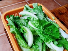 青菜拼盘-阿汉名材老鸡汤饭店(金鸡岭店)