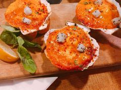 焗烤扇贝-CRAZYONES西班牙海鲜饭(日月光店)