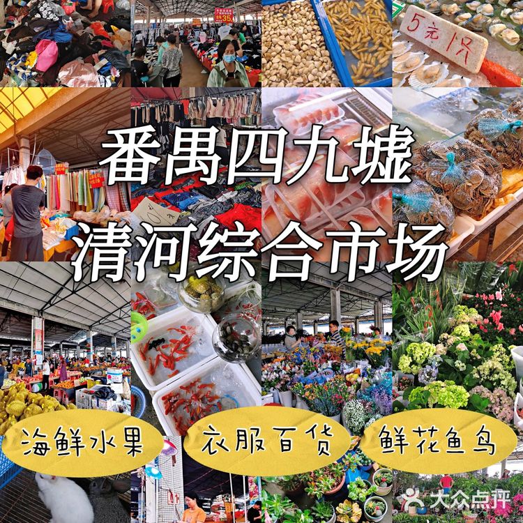 番禺清河市场四九墟，买买买攻略