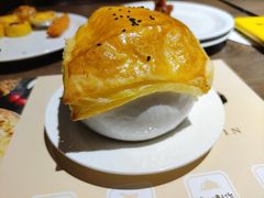 奶油蘑菇汤-好伦哥比萨烤肉自助(昌平航母店)