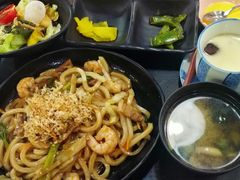 什锦炒乌冬面定食-匠太烧肉台日料理餐酒馆(三林店)