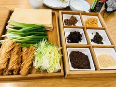 粗粮煎饼拼盘-山东宾馆·齐鲁苑餐厅