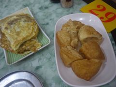鸡蛋煎粽&nbsp;+&nbsp;牛脷酥-芬芳甜品(同福路店)