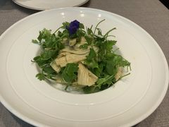 香芹苗拌腐竹-北平食府·北京烤鸭(北京西站六里桥店)