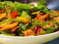 辣椒炒肉-悦硒楼·新派恩施菜