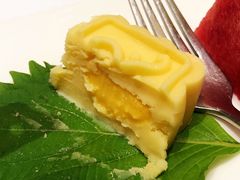 绿豆糕双皮奶时令水果-Yan Ting 宴庭中餐厅(上海静安瑞吉酒店)