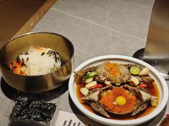 -草家酱蟹炭火烤肉店(珲春南路一店)