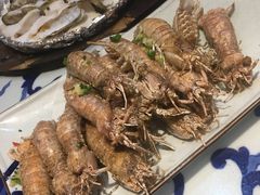 椒盐虾菇-王庄阿咪海鲜大排档(上下杭店)