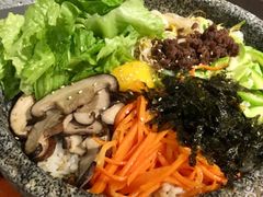 辣炒小银鱼石锅拌饭-朴鲸家正宗韩国料理(福田店)