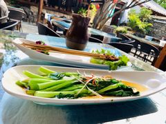 白灼时蔬-尽善百年古院餐厅(王家老宅店)