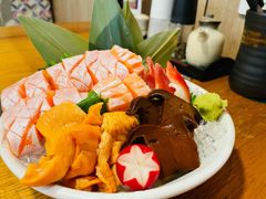 三文鱼腩刺身-赤坂亭·M9和牛烧肉·铁板烧(合肥万象城店)