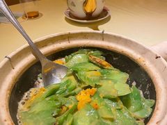 咸蛋黄啫苦瓜煲-惠食佳(滨江大公馆店)