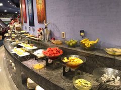 自助取餐区-海神诺富特大酒店-旋宫50旋转餐厅