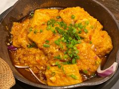 蒜香火腿包浆豆腐-云海肴云南菜·蒸汽石锅鱼(新奥店)