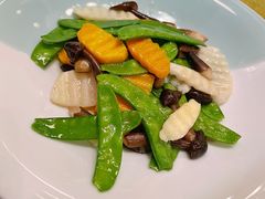 鸡纵菌田园小炒-雀蓝川菜(奥体广场店)