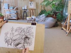 -六出私塾LiuChu•成人美术书法系统课程专业画室(熊婆婆的花园店)