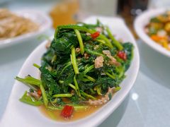 蝦醬菠菜炒蝦爬肉-双井轩(双井店)