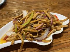 -东来菜馆•手抓海鲜家常菜•海鲜锅贴(鸽子窝店)