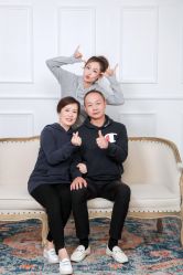-时光纪亲子全家福照相馆(静安店母女写真父母纪念照)
