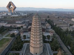 -法门文化景区-合十舍利塔