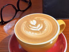 玫瑰拿铁-Be Lived Cafe比例咖啡(摩天轮店)