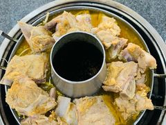 土鸡腊排骨-阿妈土锅鸡