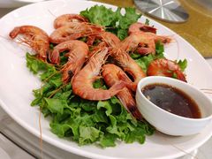 白灼大草虾-骏莱海鲜鱼港(五角场店)
