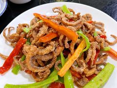 椒盐鱿鱼须-来顺成饭庄