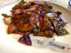 酱爆猪肝面-五芳齋(云南南路店)