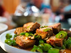 尖椒臭豆腐-芦茨金富饭庄·25年老字号·专做稻草鸡