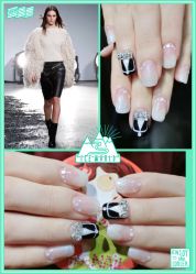 点击看大图 糖果指甲造型-光SPA科技美肤